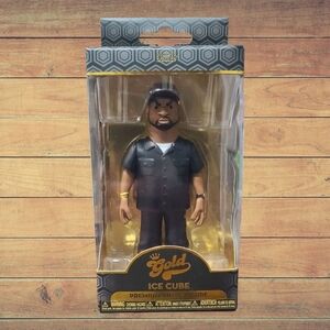 NEW Authentic Funko Ice Cube Gold Series Vinyl Figure in Black and Gold